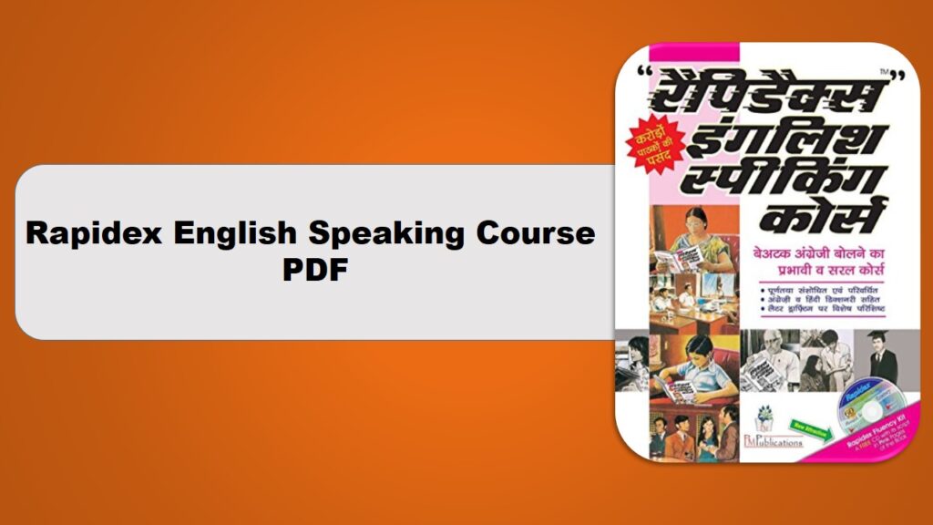 English Speaking Course Vocabulary Pdf