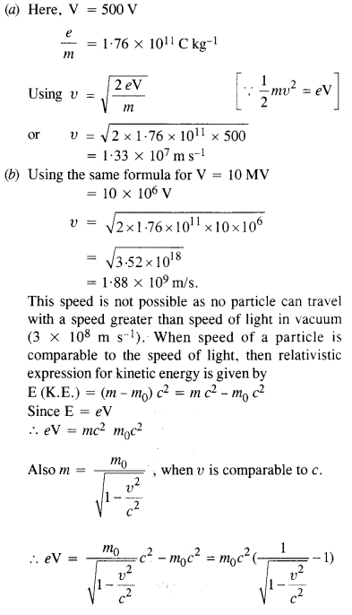 कक्षा 12 भौतिकी अध्याय 11 के लिए एनसीईआरटी समाधान विकिरण और पदार्थ की दोहरी प्रकृति 24