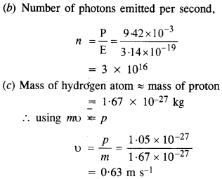 कक्षा 12 भौतिकी अध्याय 11 के लिए एनसीईआरटी समाधान विकिरण और पदार्थ की दोहरी प्रकृति 5