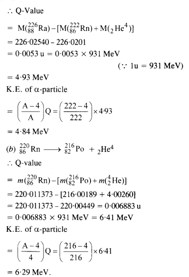 कक्षा 12 भौतिकी अध्याय 13 नाभिक 17 . के लिए एनसीईआरटी समाधान