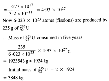 कक्षा 12 भौतिकी अध्याय 13 नाभिक 30 . के लिए एनसीईआरटी समाधान