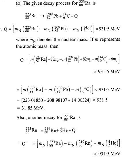 कक्षा 12 भौतिकी अध्याय 13 नाभिक 47 . के लिए एनसीईआरटी समाधान