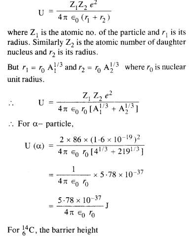 एनसीईआरटी समाधान कक्षा 12 भौतिकी अध्याय 13 नाभिक 49