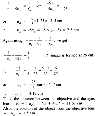 NCERT Solutions for Class 12 Physics Chapter 9 रे प्रकाशिकी और प्रकाशिक उपकरण 46